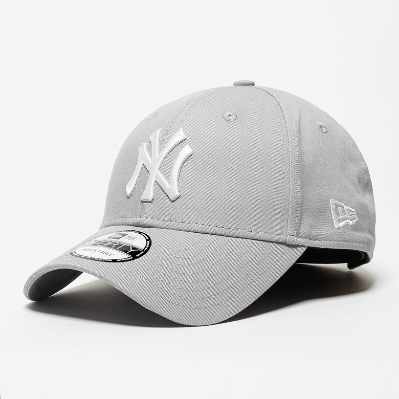 Zeeman Scheiding Gloed New Era Baseball-Cap 9Forty League Basic MLB New York Yankees grey/white  Baseball Caps online at SNIPES