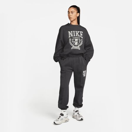 Nike Oversized sweatpants SPORTSWEAR AIR in black/ white