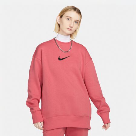 Nike Phoenix Fleece oversized sweatshirt in black