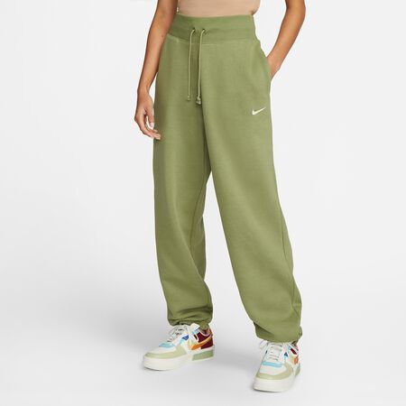 Green Nike Sportswear High-Waisted Oversized Sweatpants Women's