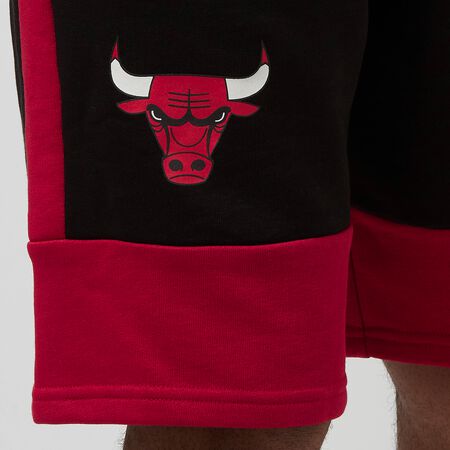 New Era Nba Colour Block Chicago Bulls HD Hoodie (blkfdr)