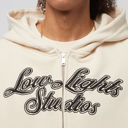 Low Lights Studios Shutter Zip-Hoodie creme Last Sizes online at SNIPES