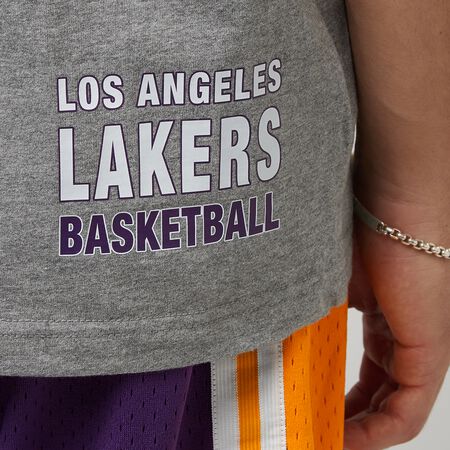 Mitchell & Ness City Collection S/S Tee Lakers grey heather T-Shirts online  at SNIPES