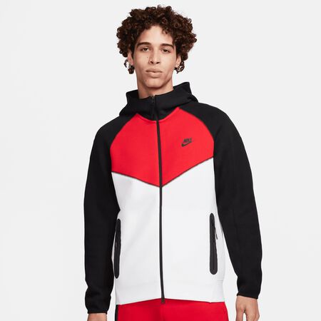 Nike Sportswear Tech Fleece Full Zip Hoodie & Joggers Set University Red  pour femmes